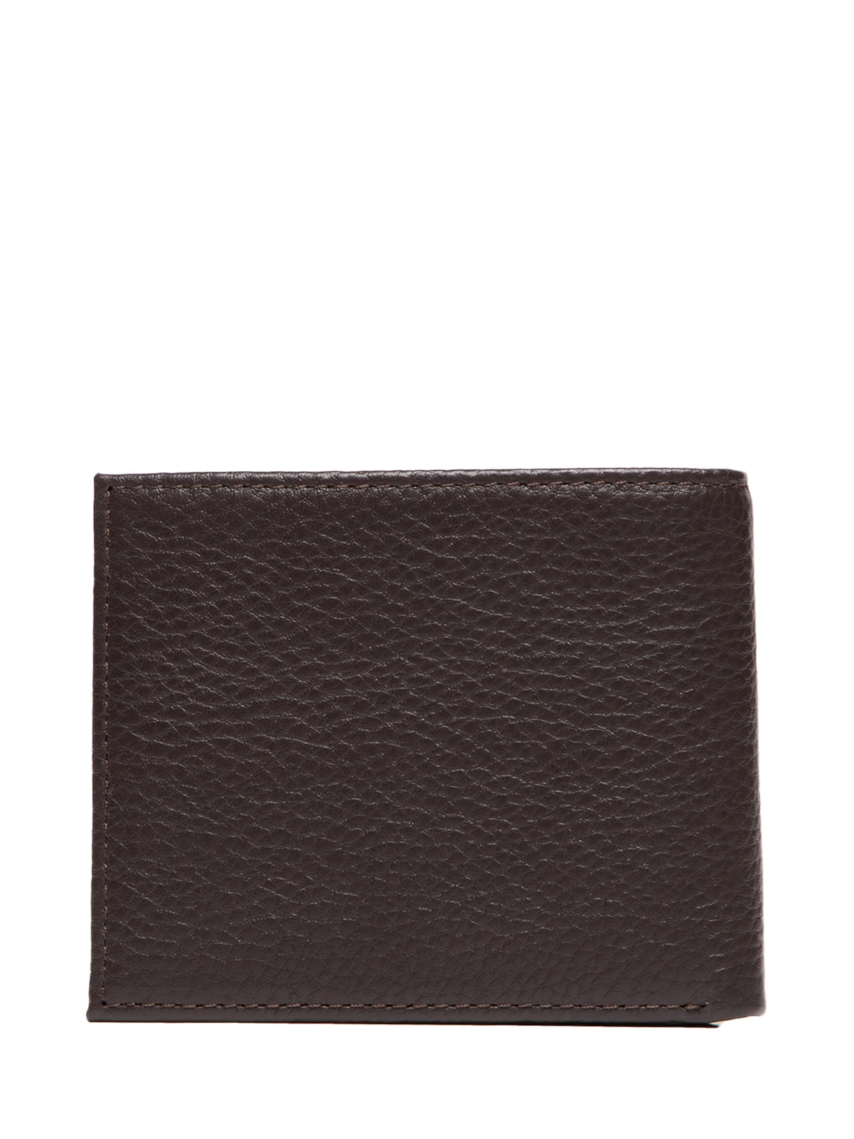 Carteira Masculina TH Central Mini Em Couro Marrom Tommy Hilfiger