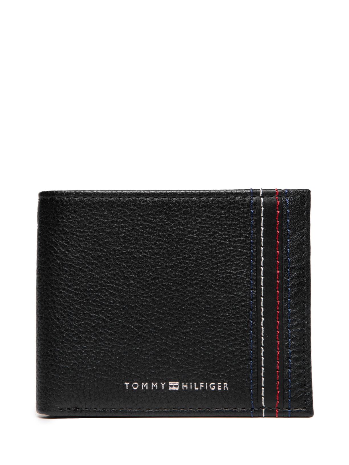 Carteira Masculina TH Central Mini Em Couro - Preto