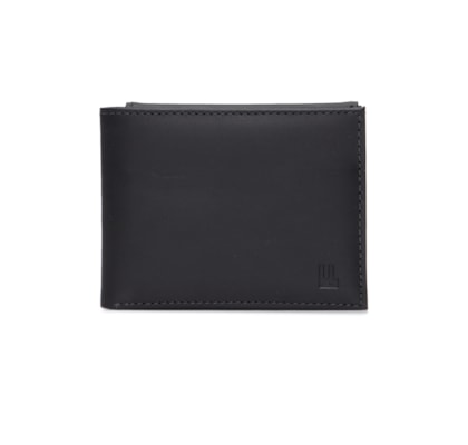 Carteira Masculino Masculina Dupla Fosca- Preto - Preto