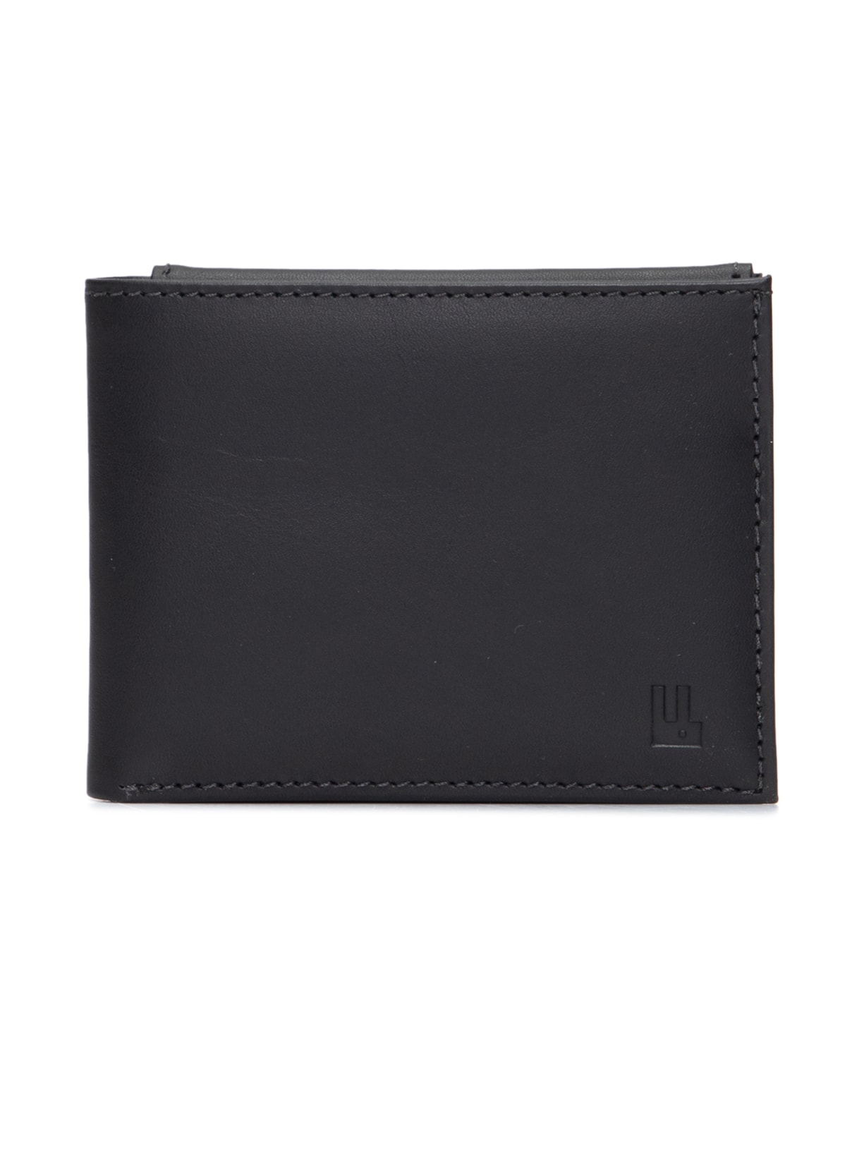 Carteira Masculino Masculina Dupla Fosca- Preto - Preto