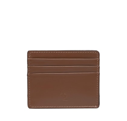 Carteira Porta Cartão Masculina em Couro  - Marrom