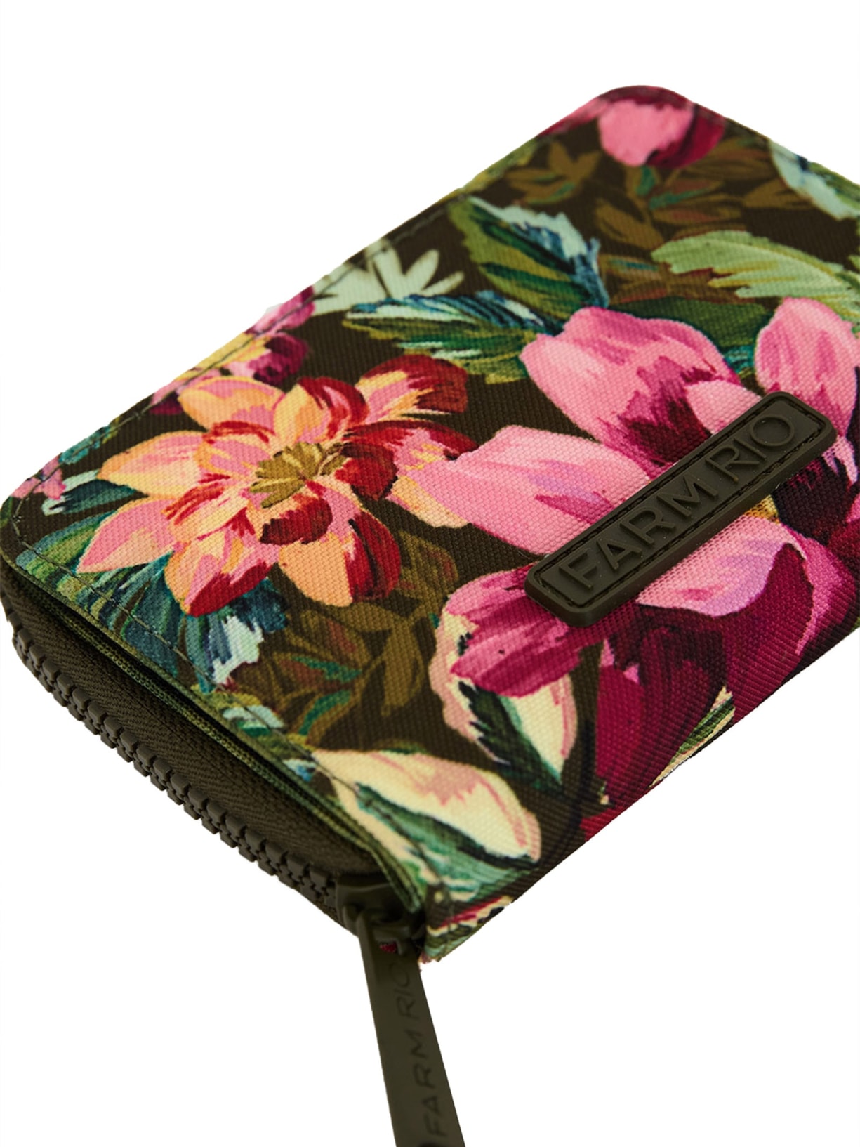 Carteira Ziriguidum Painted Flowers Verde Farm Etc