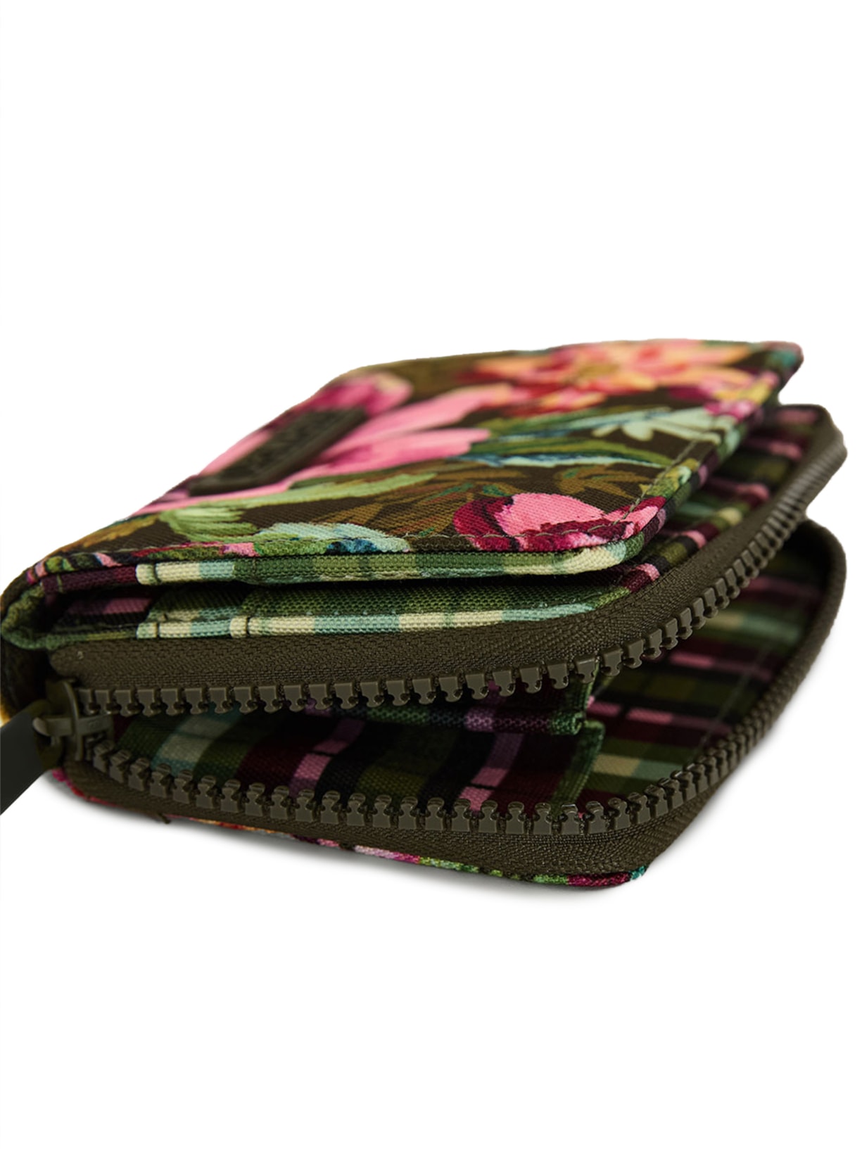 Carteira Ziriguidum Painted Flowers Verde Farm Etc