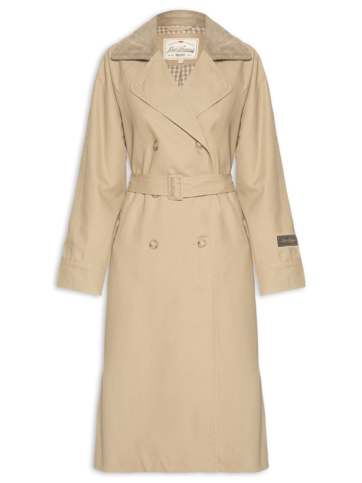 Casaco Bree Classic Long - Bege