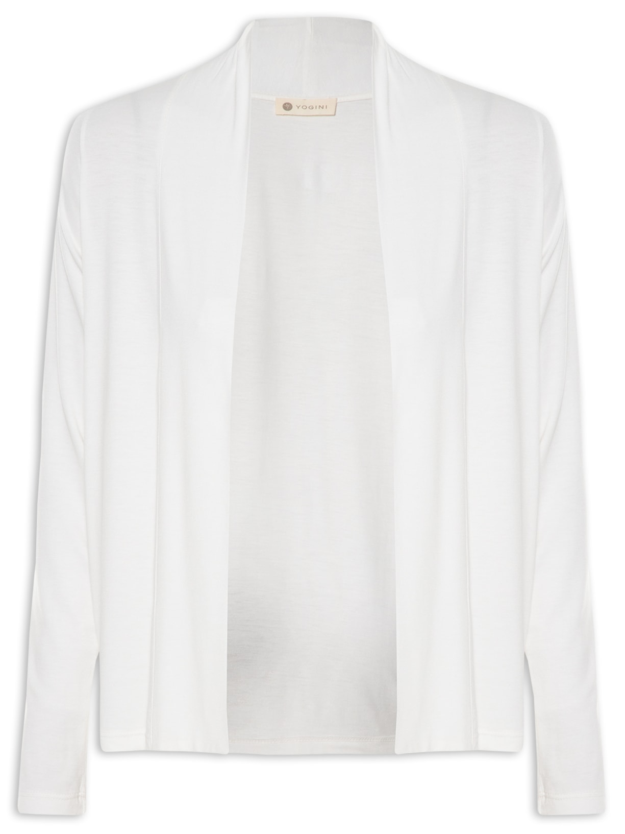 Casaco Cardigan Off White Beth Yogini