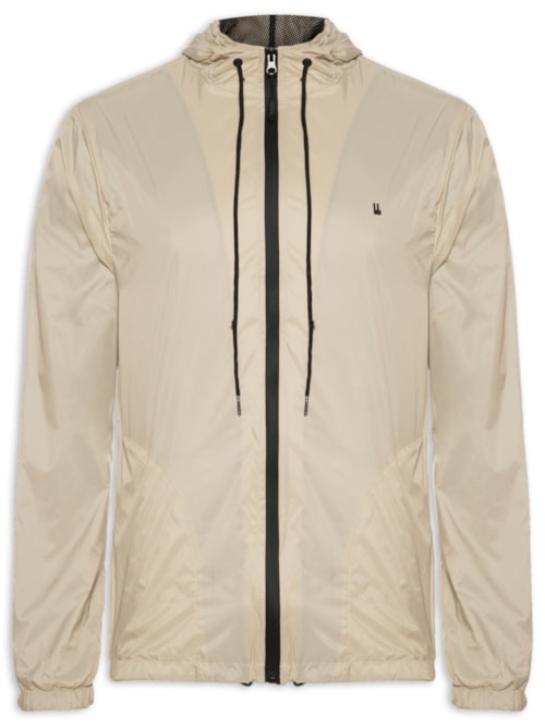Casaco Corta Vento Masculino Colors New - Bege