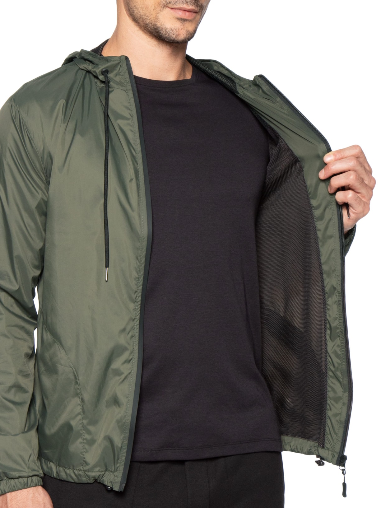 Casaco Corta Vento Masculino Colors New Verde Foxton