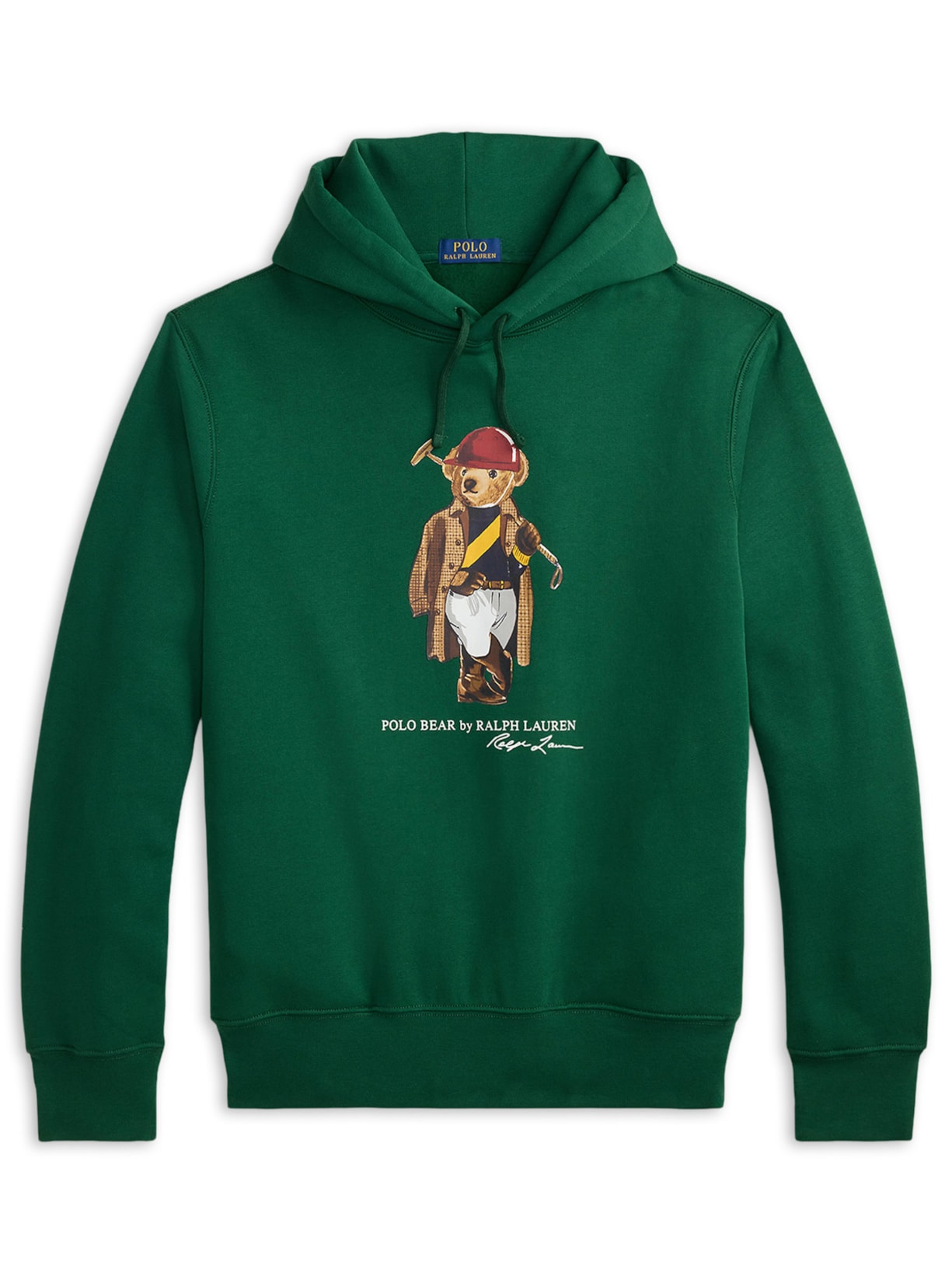 Casaco De Moletom Masculino Bear Com Capuz Seasonal - Verde