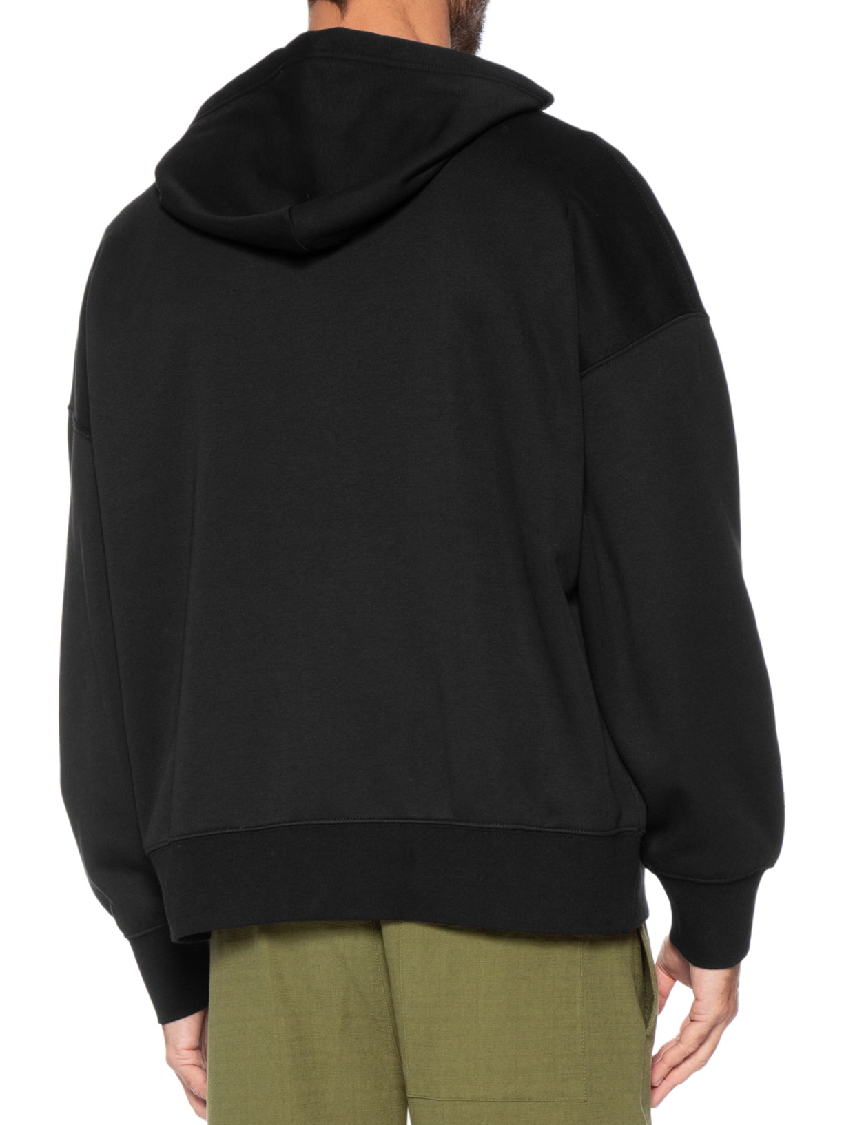 Casaco de Moletom Masculino com Capuz Double Preto Osklen