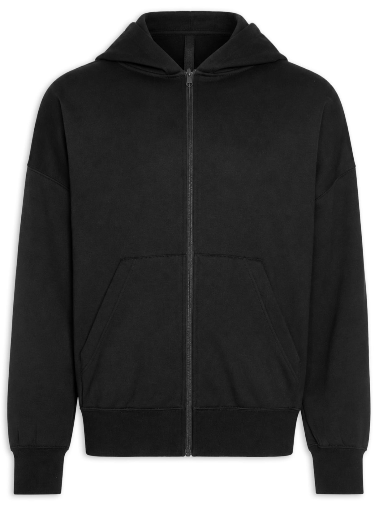 Casaco de Moletom Masculino com Capuz Double – Preto Osklen