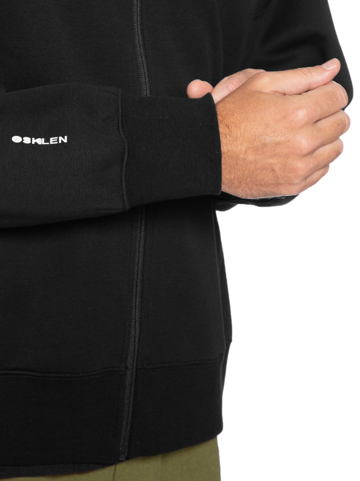 Casaco de Moletom Masculino com Capuz Double – Preto Osklen
