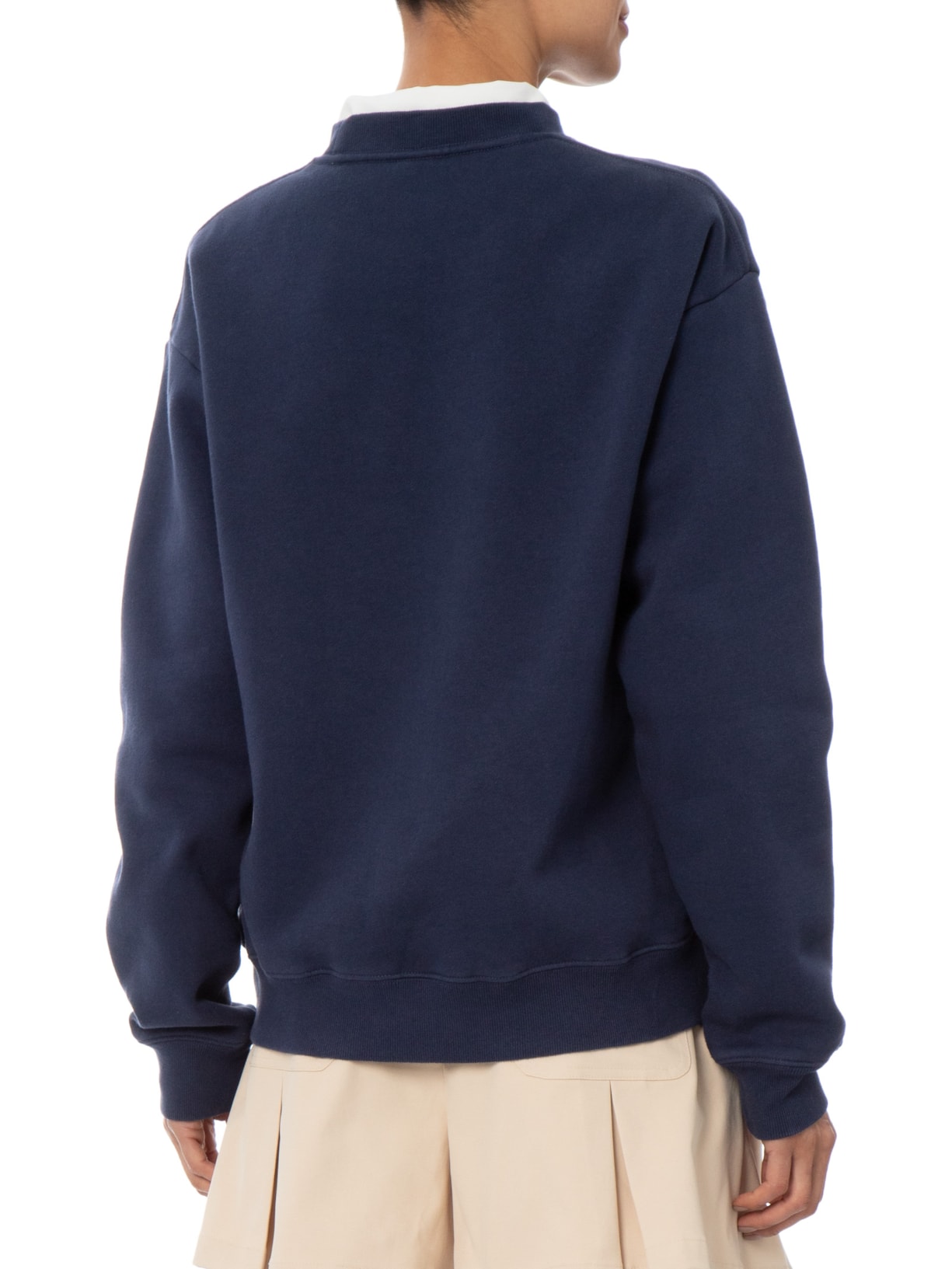 Casaco De Moletom Unissex Varsity Crest Crewneck Azul Sporty & Rich
