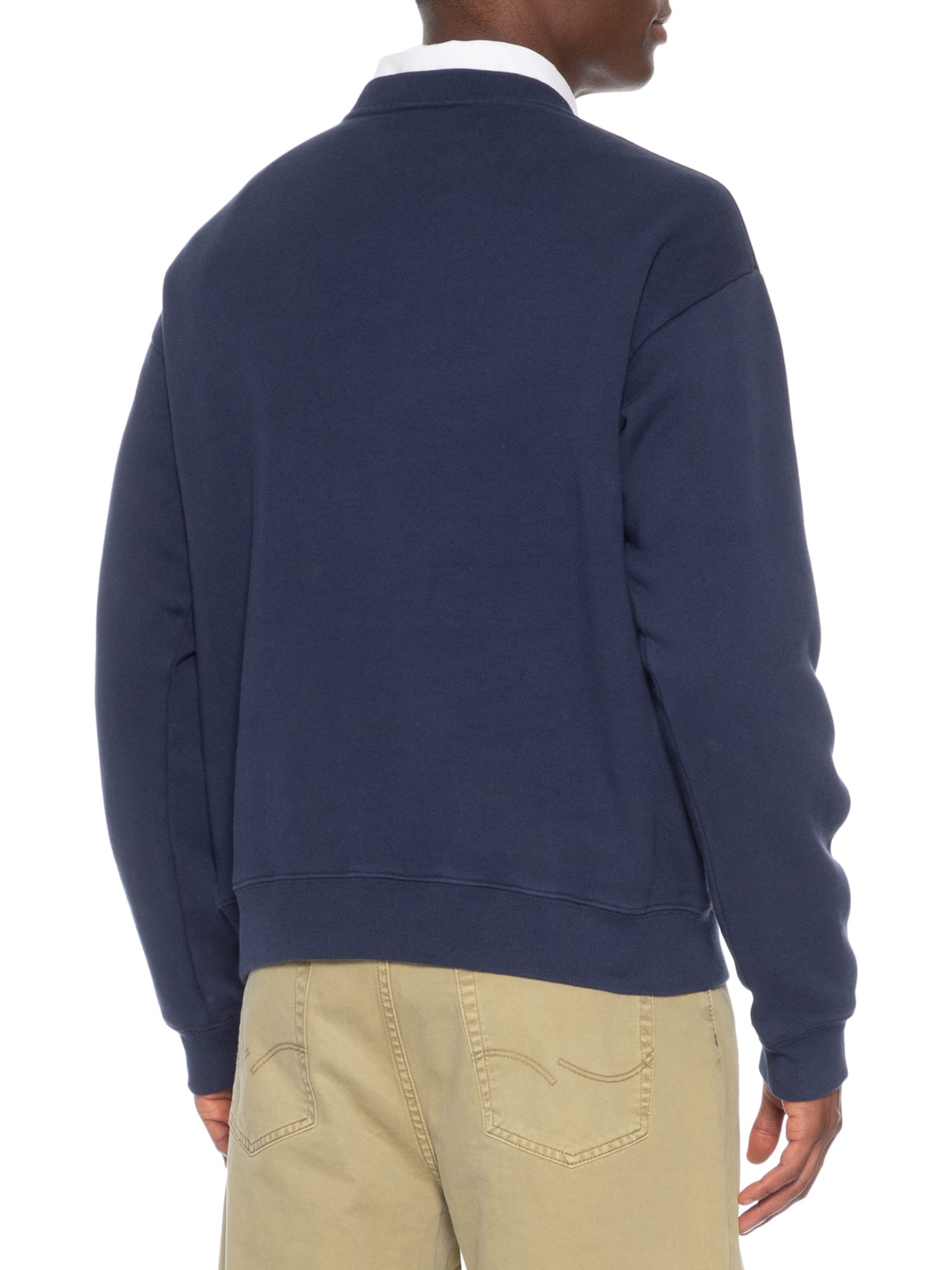 Casaco De Moletom Unissex Varsity Crest Crewneck Azul Sporty & Rich