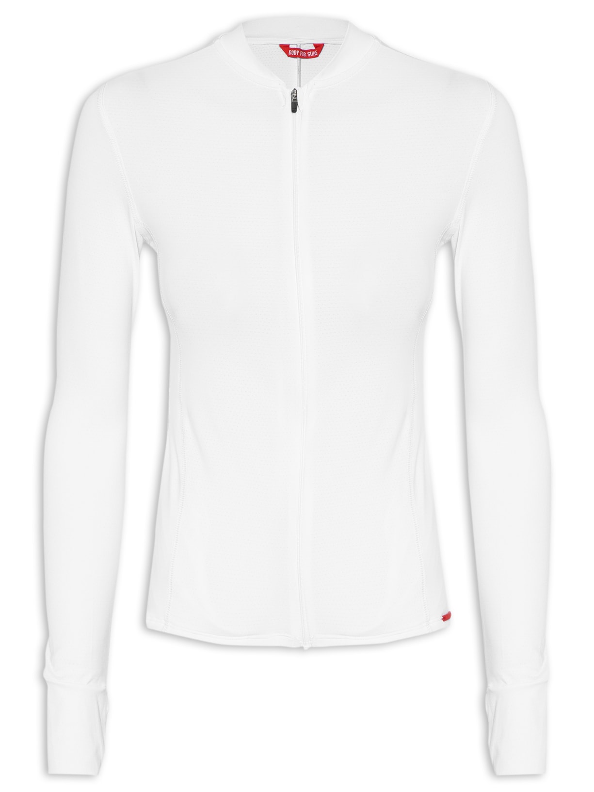 Casaco Feminina Liso - Branco