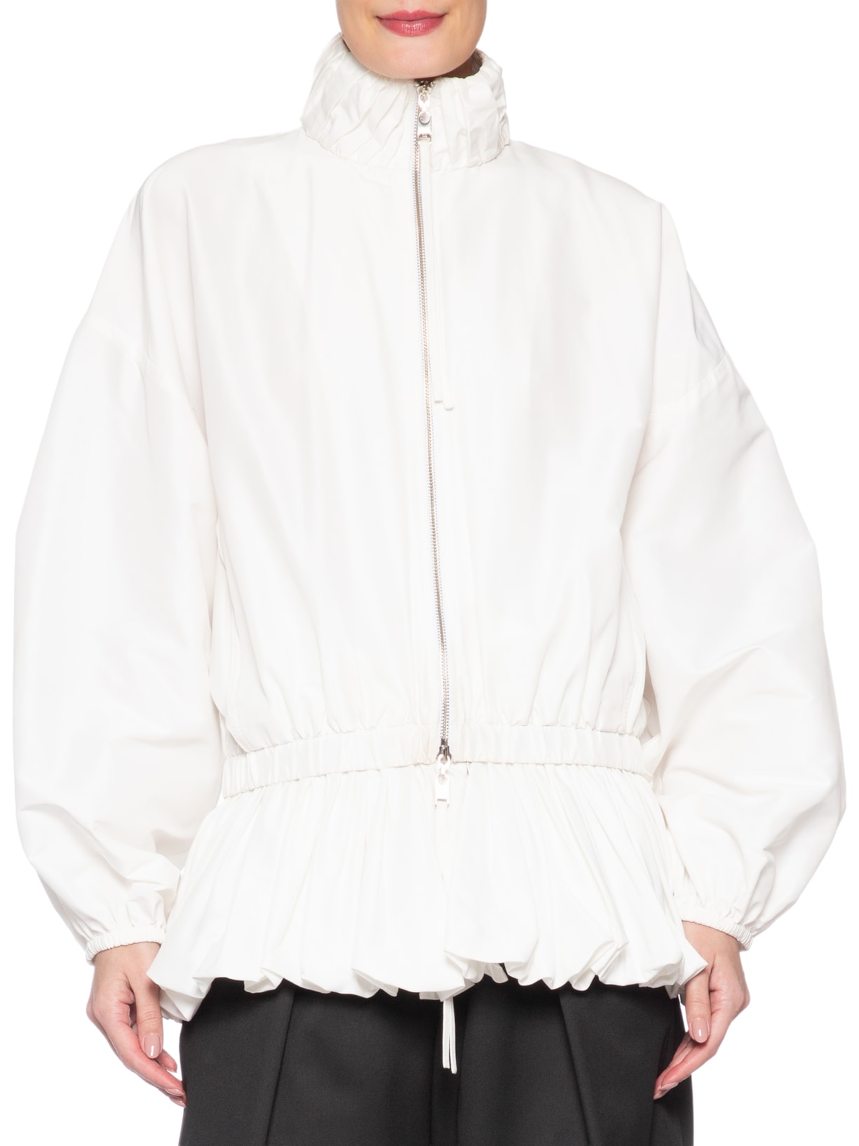 Casaco Feminina Nylon Glow Ines – Branco Nk