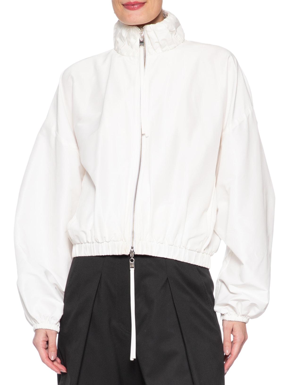 Casaco Feminina Nylon Glow Ines – Branco Nk