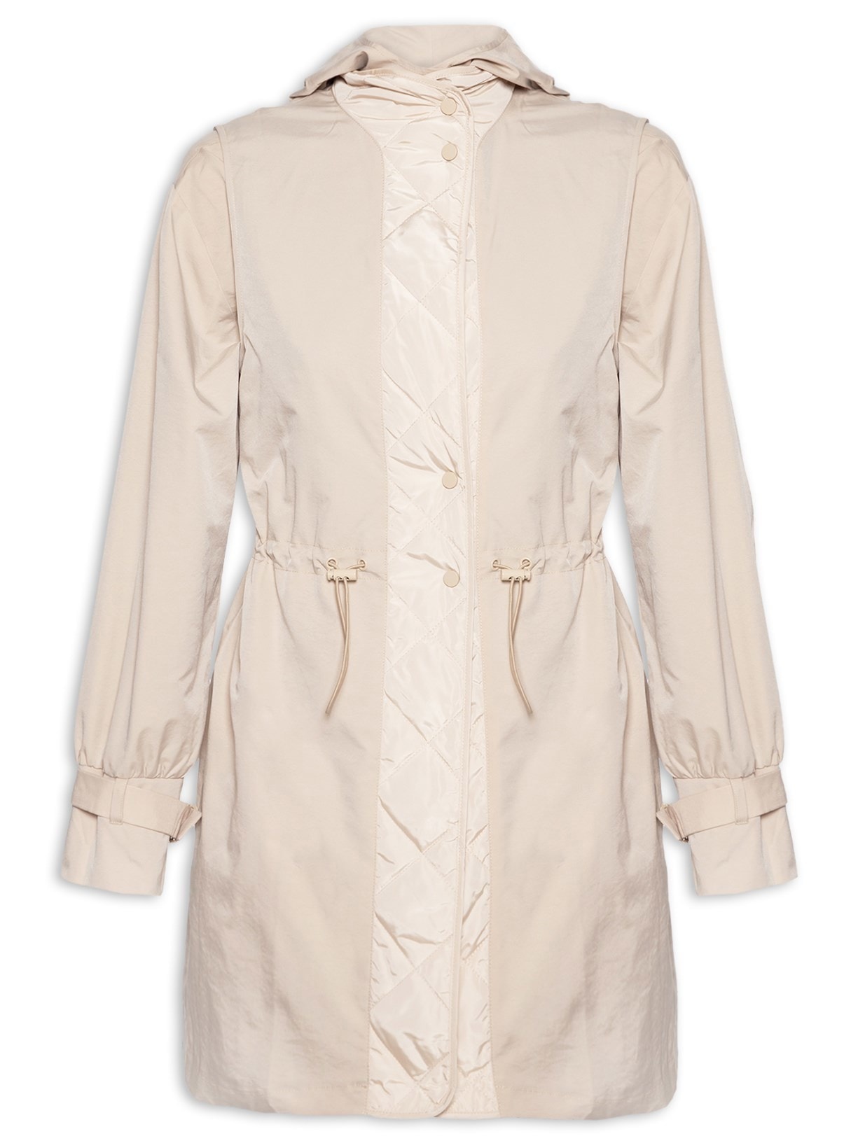 Casaco Feminino 2 Em 1 - Bege