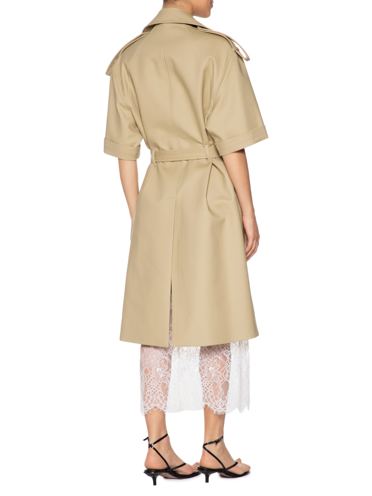 Casaco Feminino Alfaiataria Jacaçu Bege Andrea Bogosian