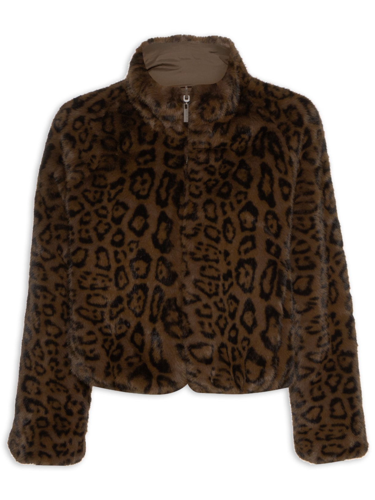 Casaco Feminino Alice Estampado Animal Print Le Lis