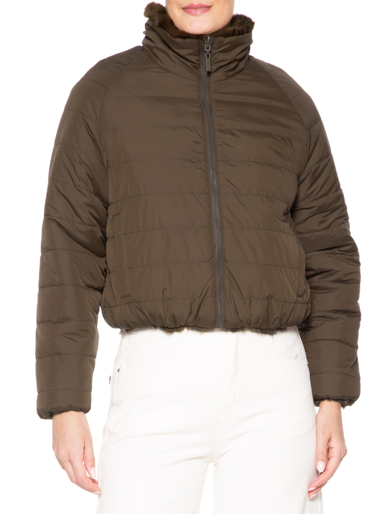 Casaco Feminino Alice Estampado Animal Print Le Lis