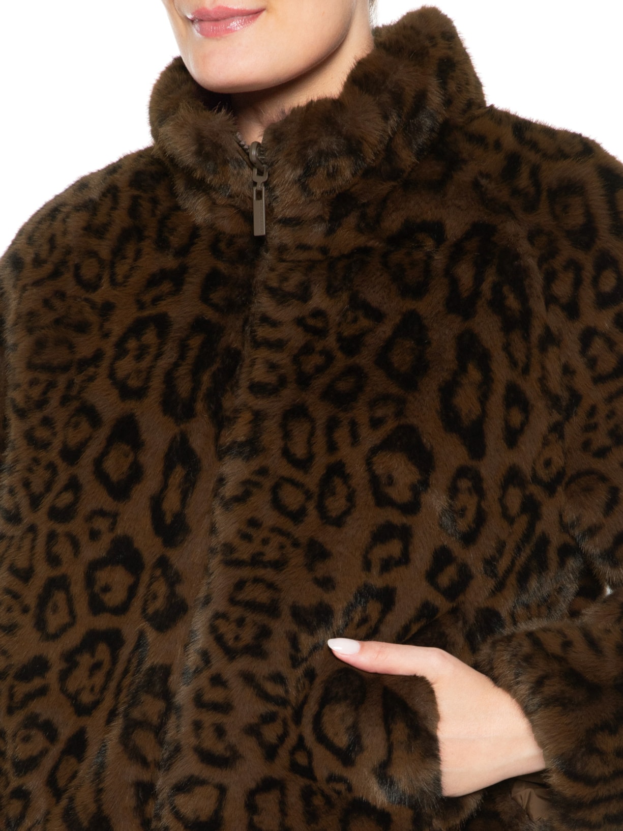 Casaco Feminino Alice Estampado Animal Print Le Lis