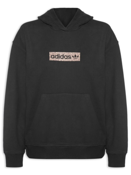 Casaco Feminino Allover Print - Preto