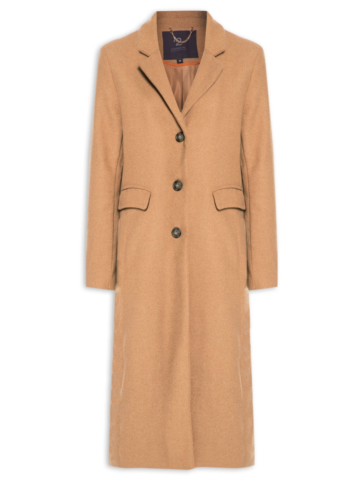 Casaco Feminino Alongado - Bege