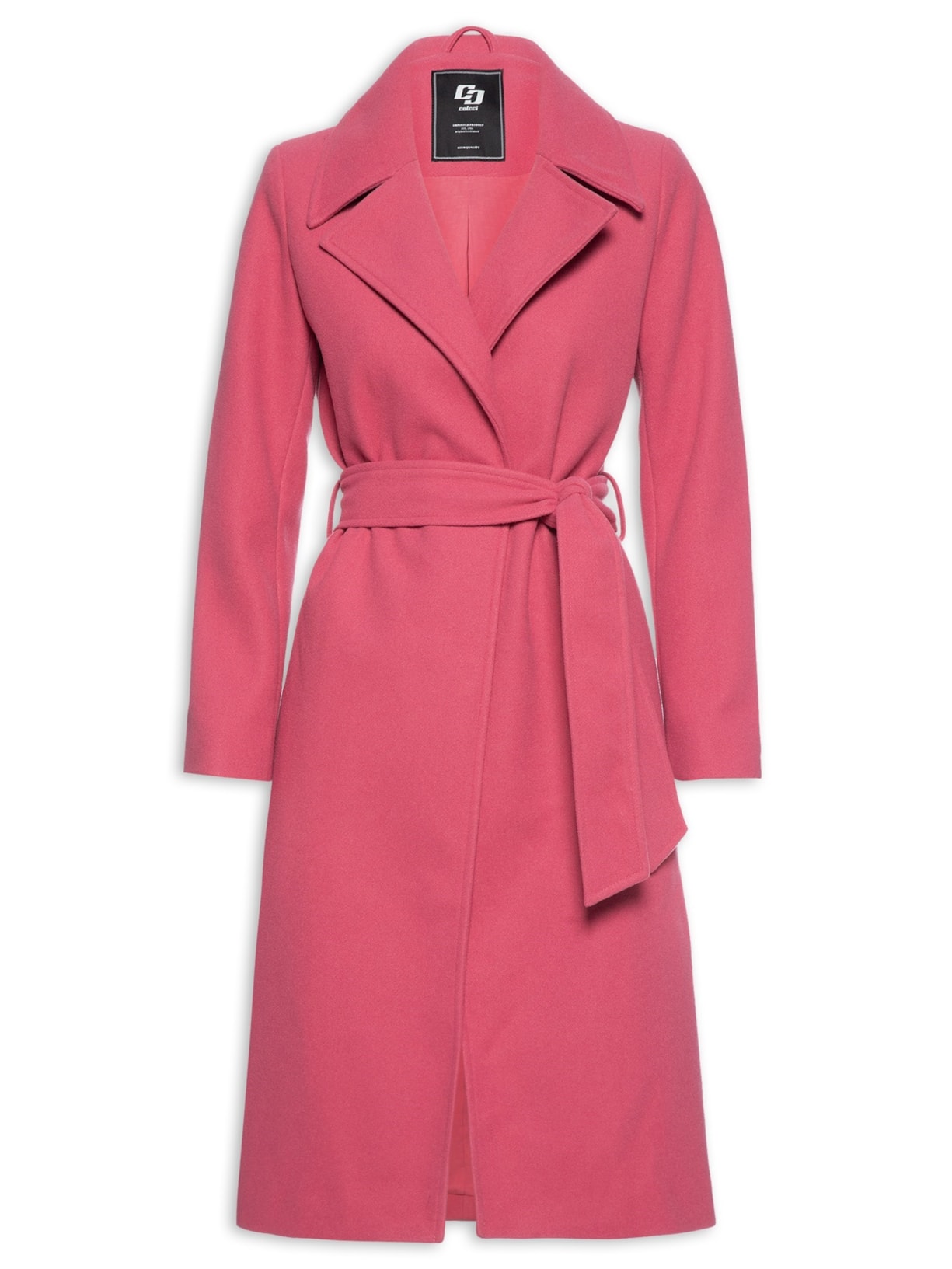 Casaco Feminino Alongado - Rosa