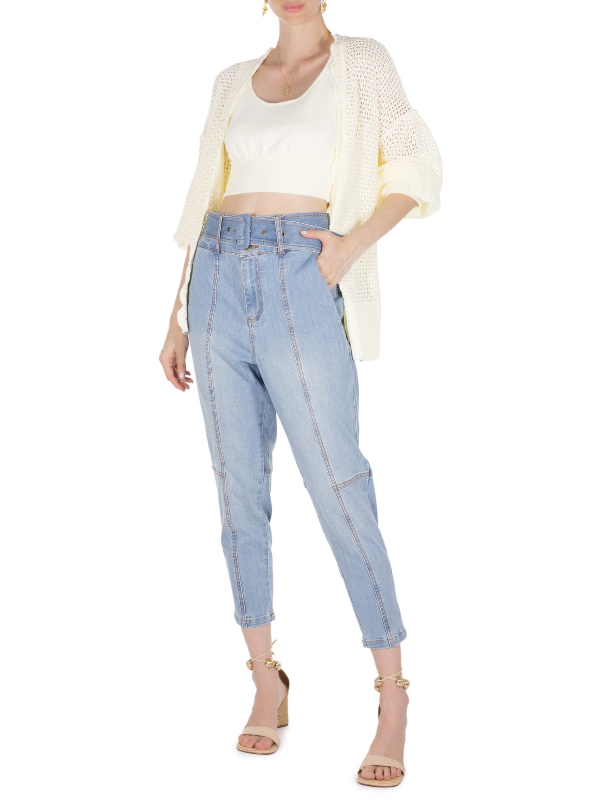 Casaco Feminino Amber Ii Off White Le Lis