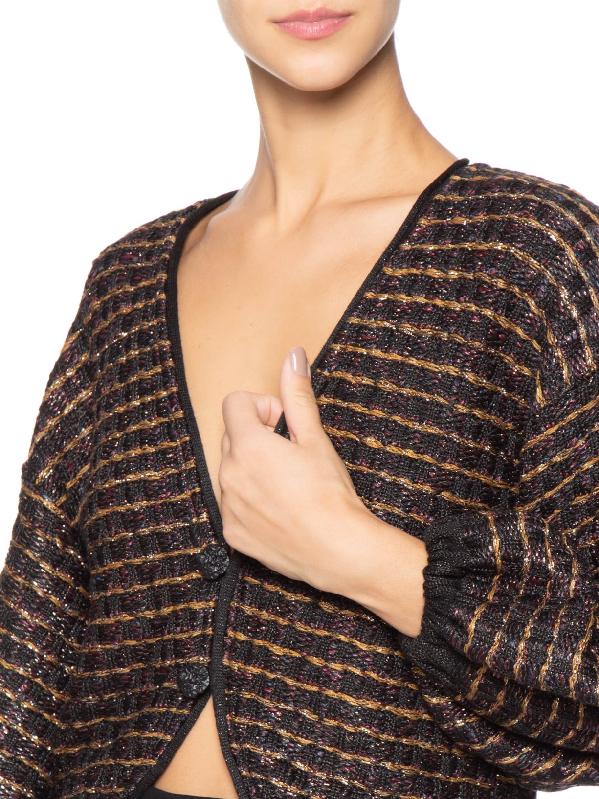 Casaco Feminino Amelia Preto Le Lis