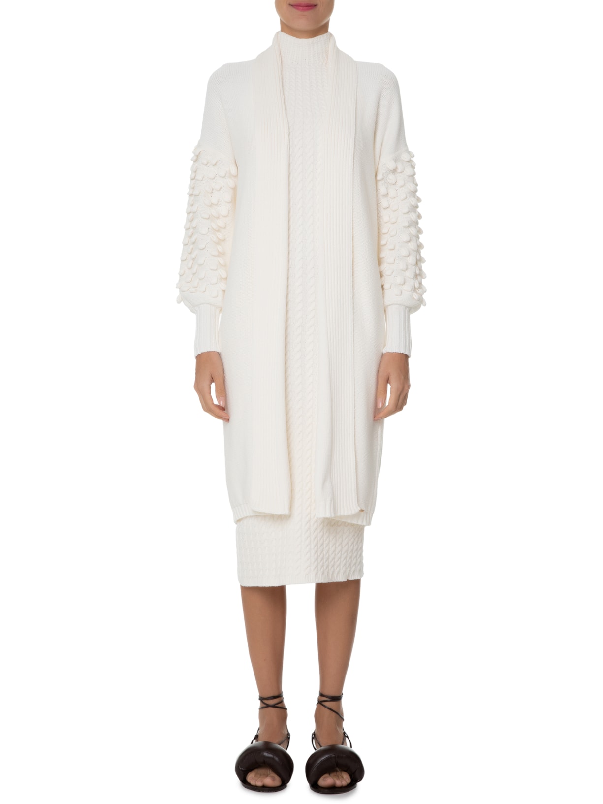 Casaco Feminino Anselmi Branco Anselmi