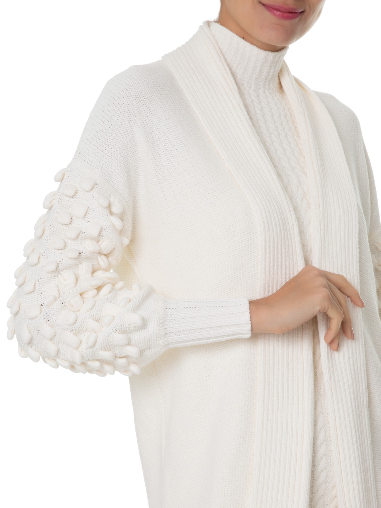 Casaco Feminino Anselmi Branco Anselmi