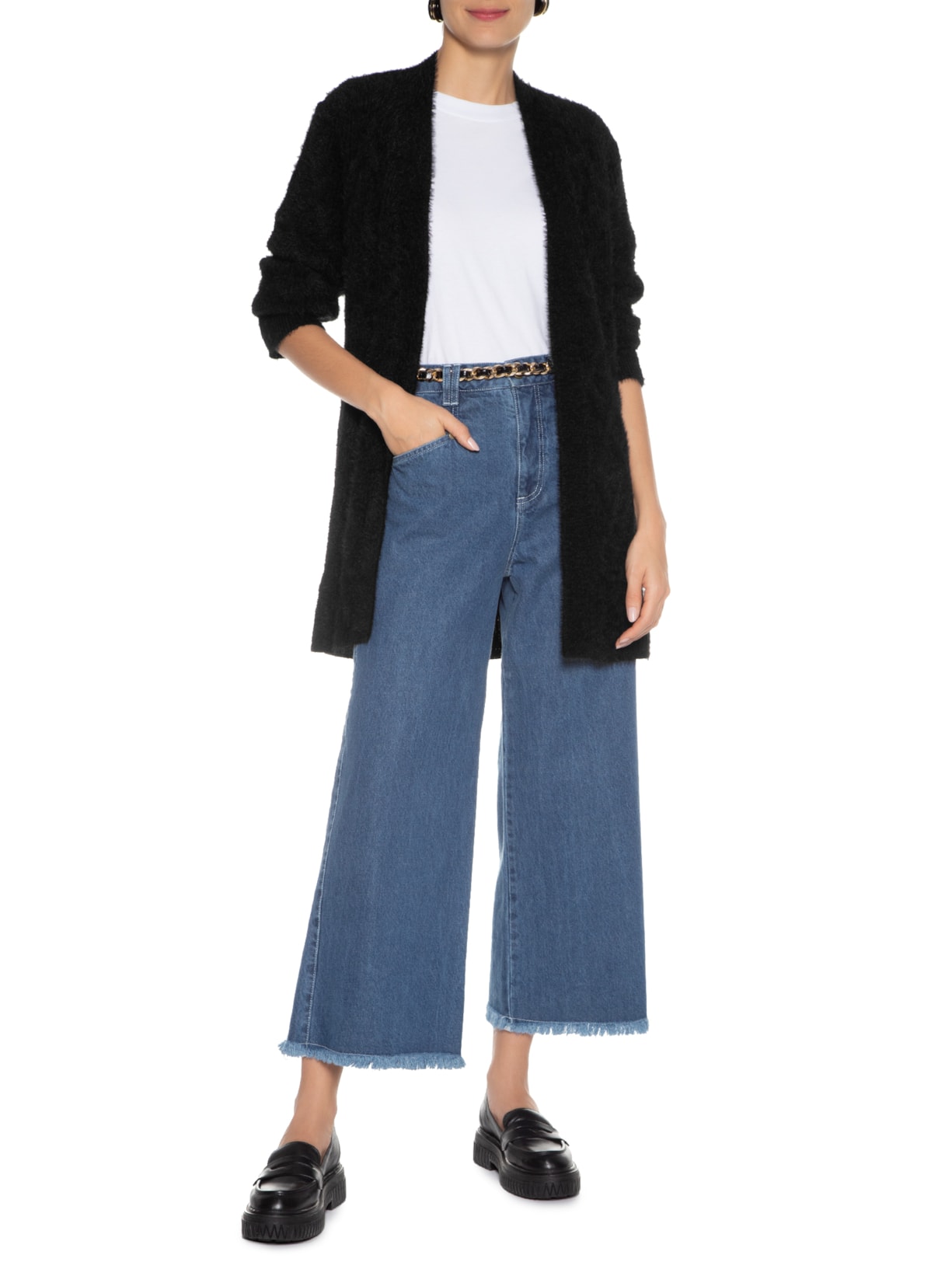 Casaco Feminino Beatriz Ii Preto Le Lis