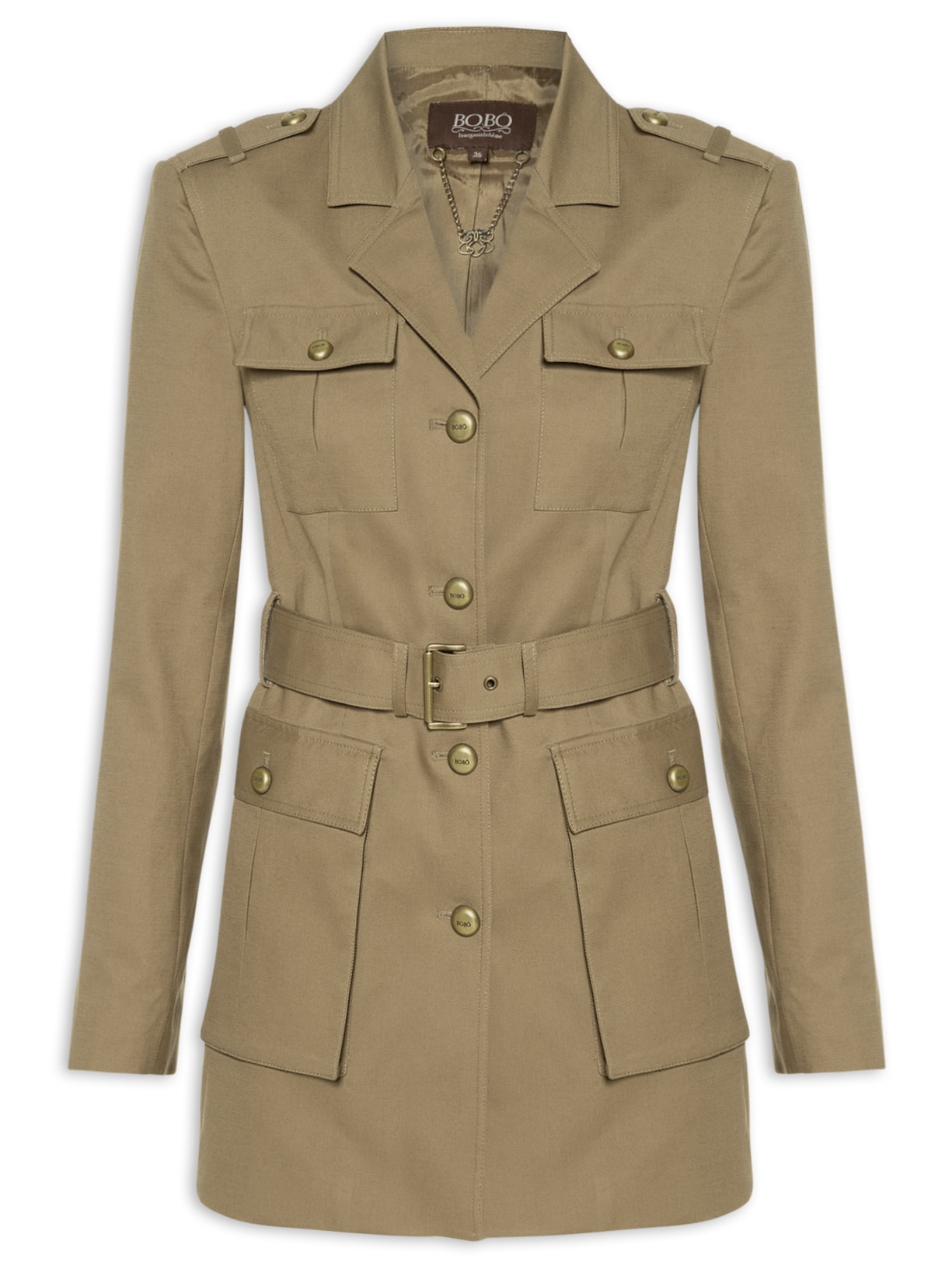 Casaco Feminino Bela - Marrom