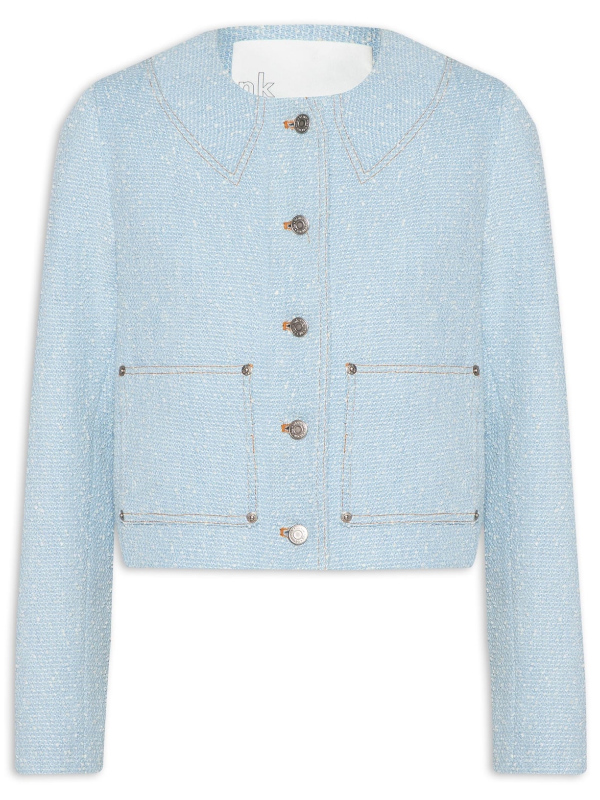 Casaco Feminino Boucle Dwnim Kimber - Azul