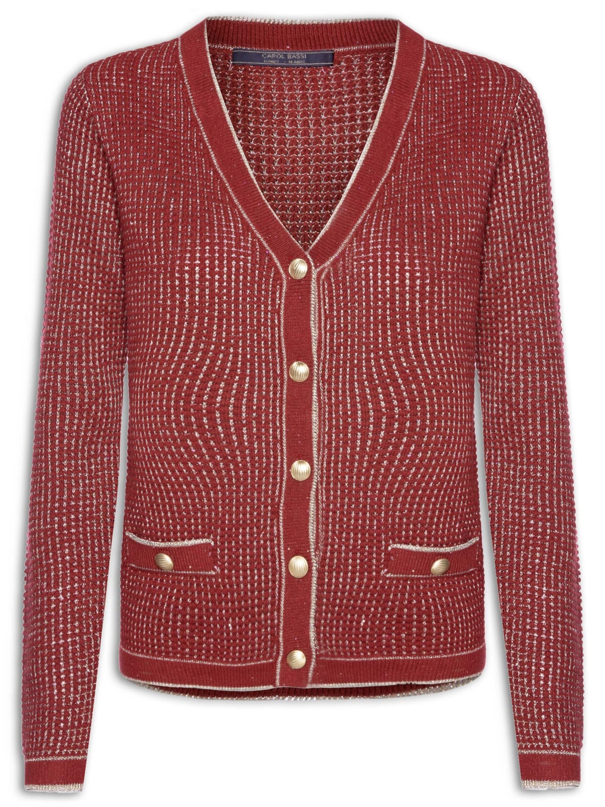 Casaco Feminino Casaquete Thaira Vinho Carol Bassi