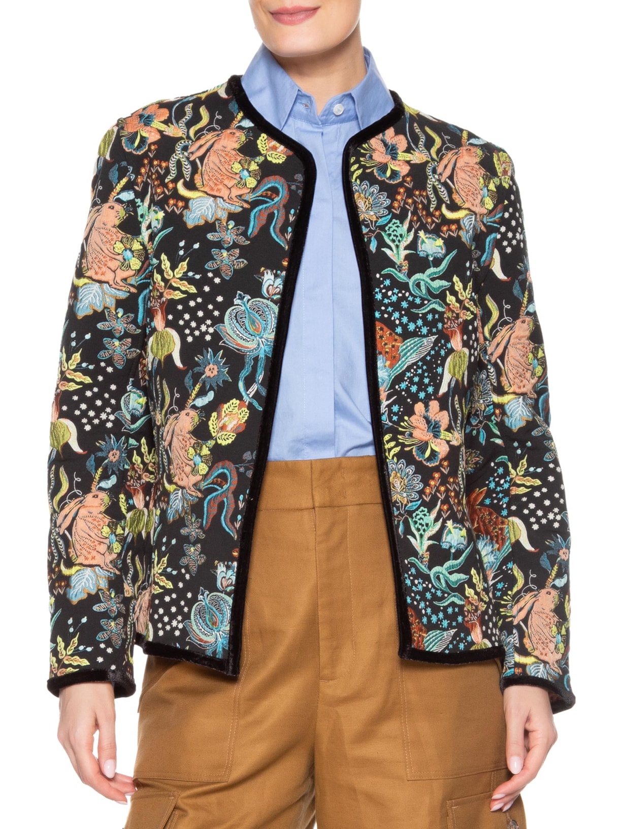 Casaco Feminino Charlotte Preto All Most Vintage