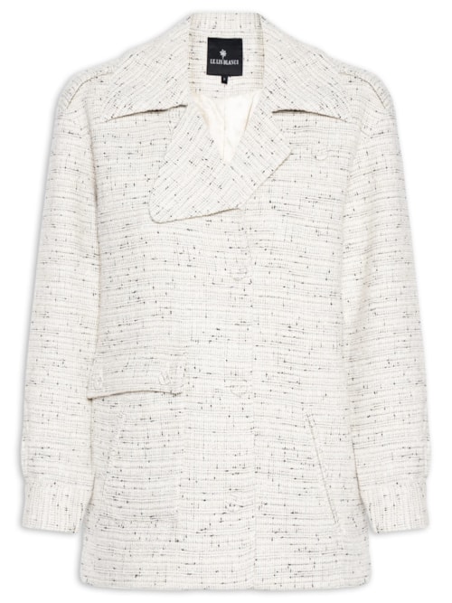 Casaco Feminino Coat Francesca – Branco
