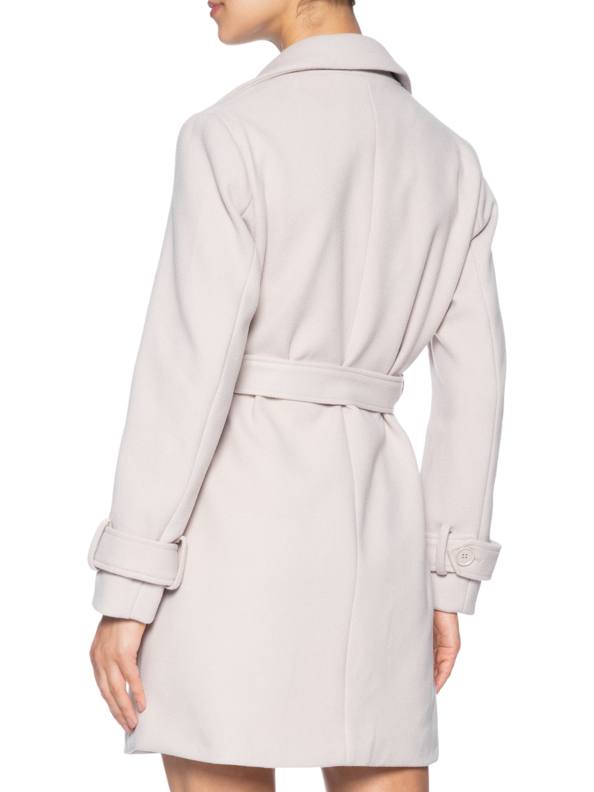 Casaco Feminino Com Amarração Frontal Bege Market 33