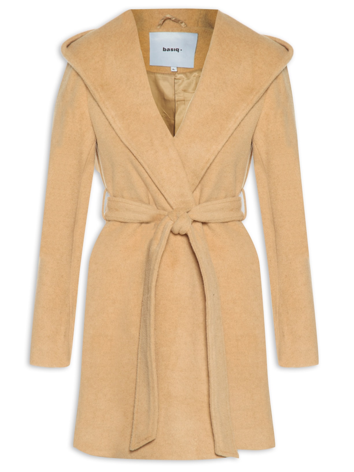 Casaco Feminino Com Capuz - Bege