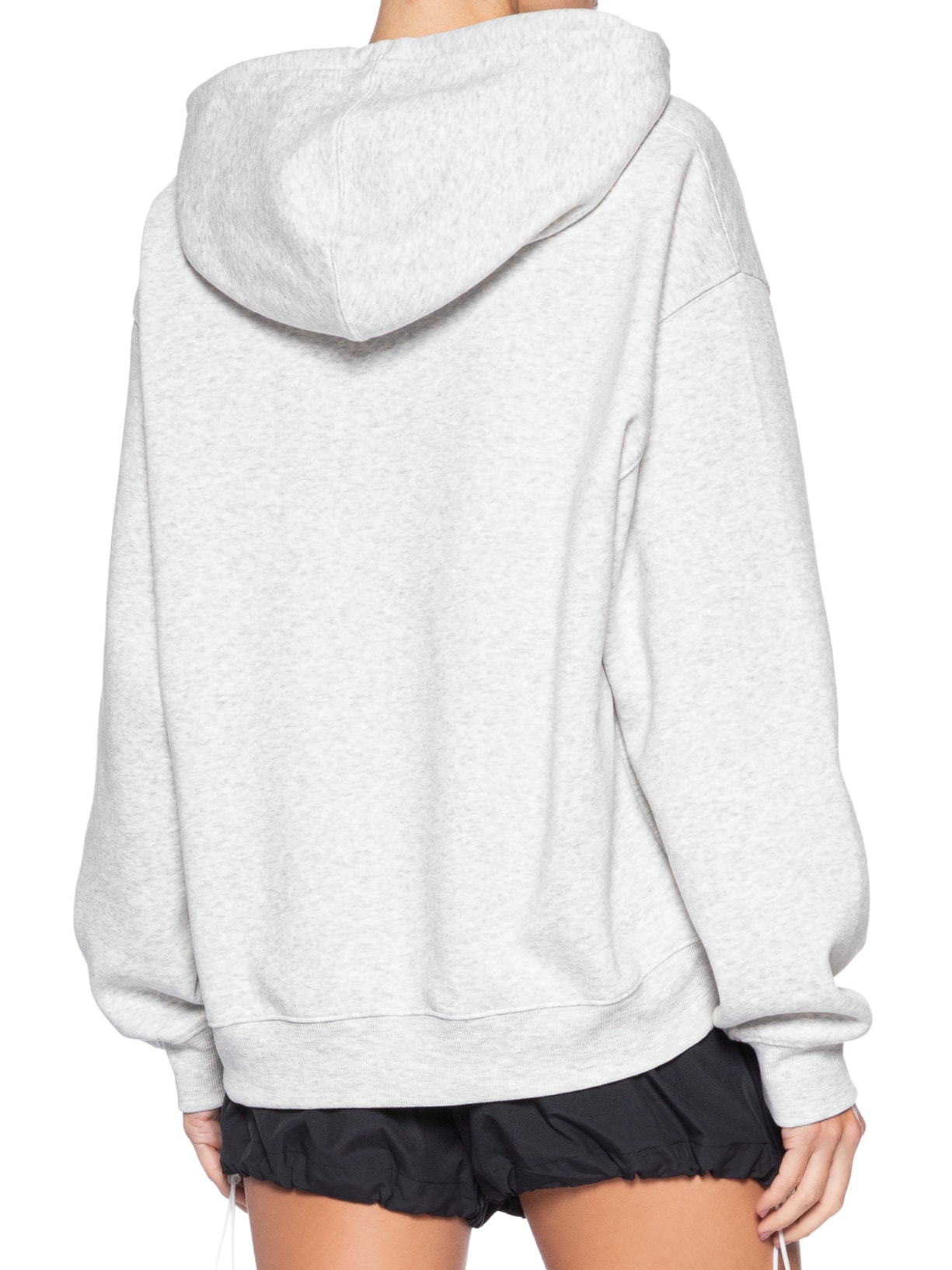 Casaco Feminino Com Capuz Linear Heritage Cinza New Balance