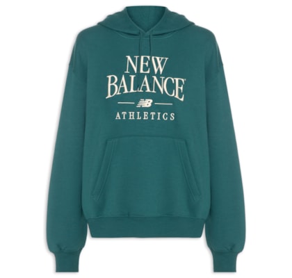 Casaco Feminino Com Capuz Linear Heritage - Verde