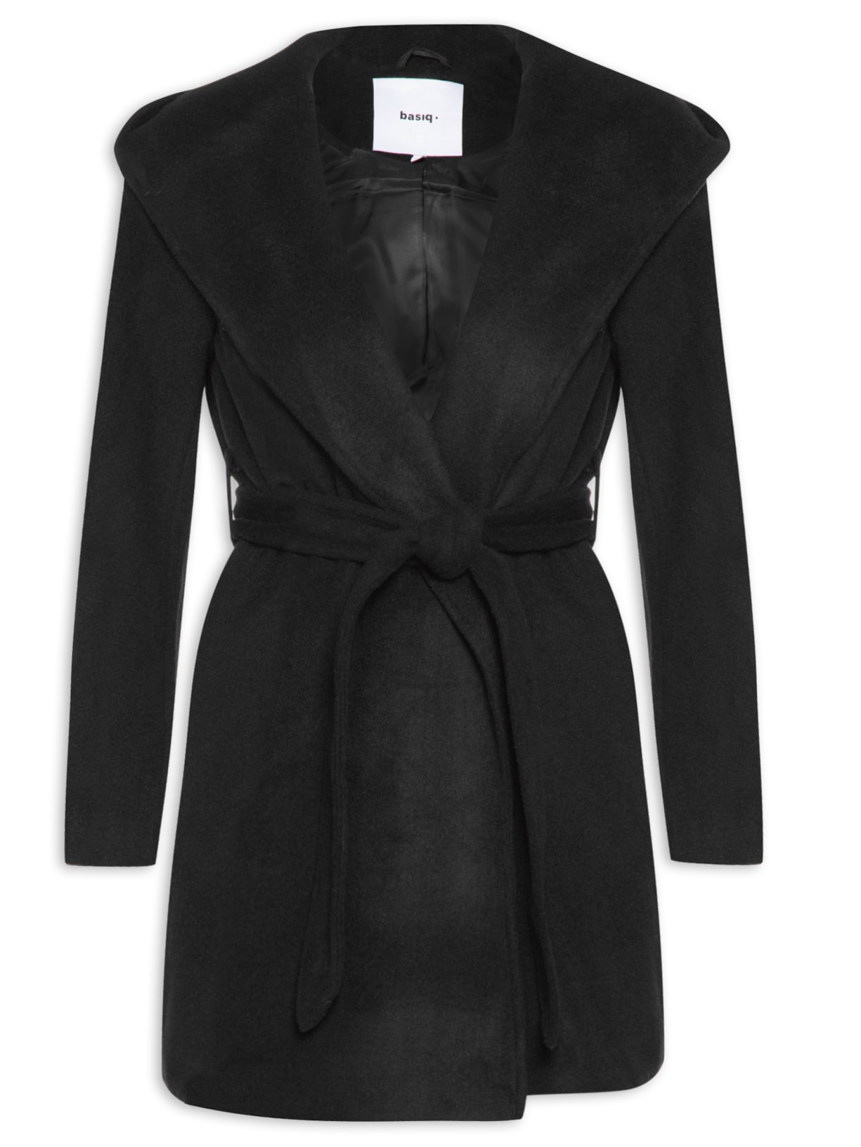 Casaco Feminino Com Capuz - Preto