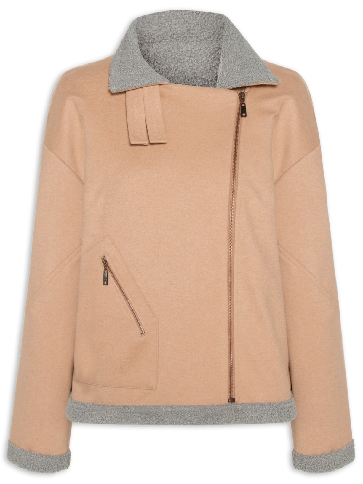 Casaco Feminino Conceito - Bege