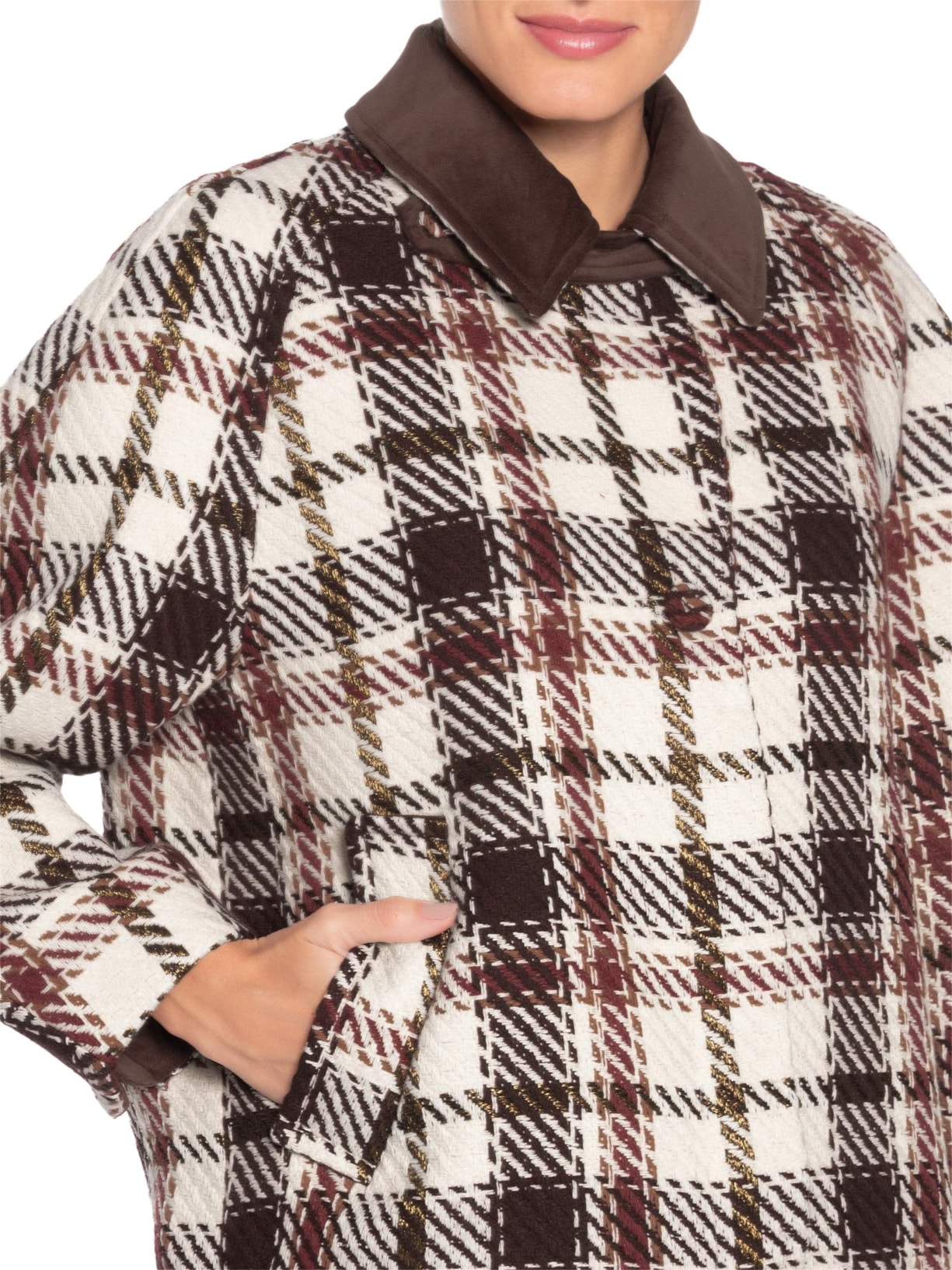 Casaco Feminino Cora – Marrom Le Lis