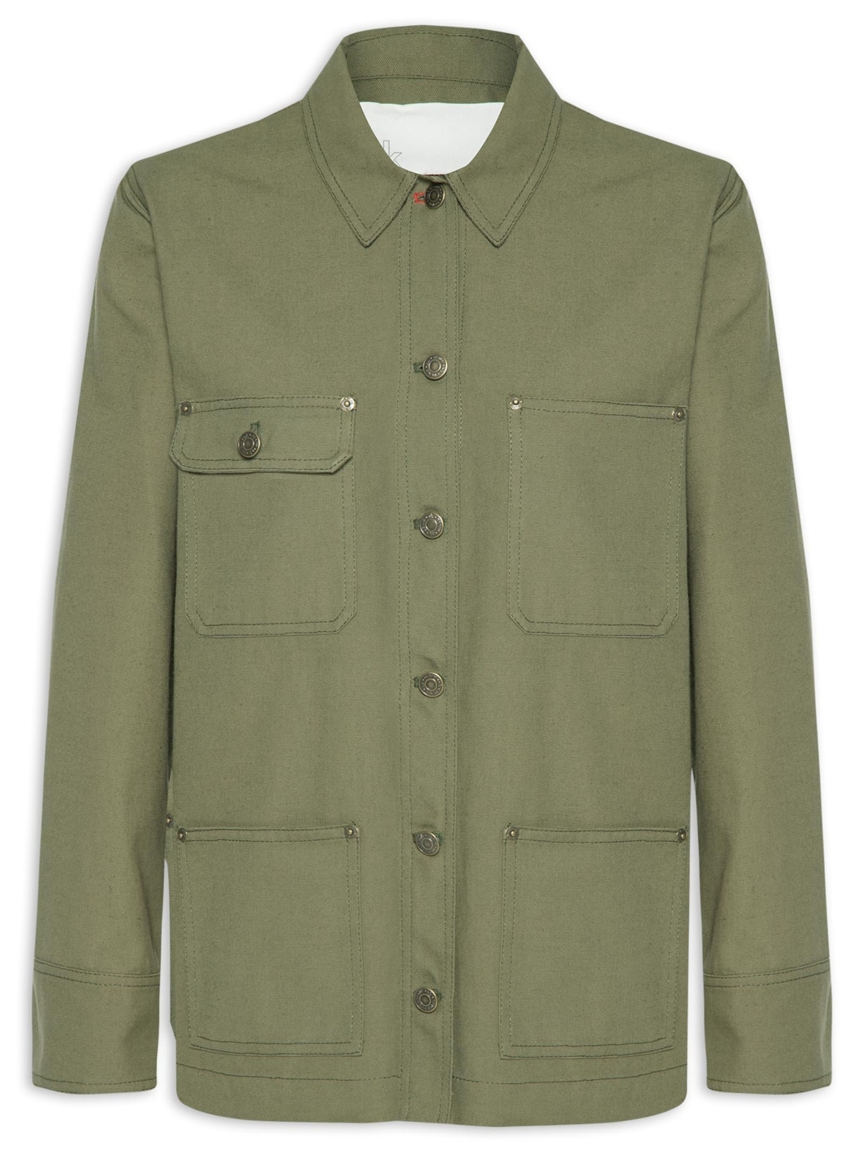 Casaco Feminino Cotton Canvas Tarsila - Verde