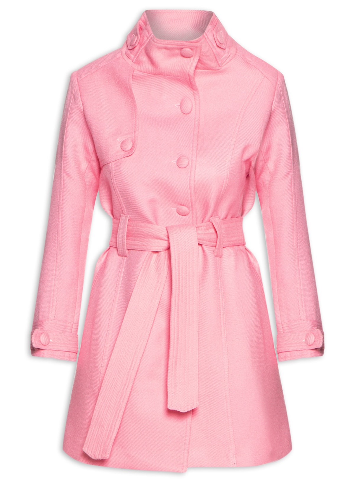 Casaco Feminino Curto Joy - Rosa