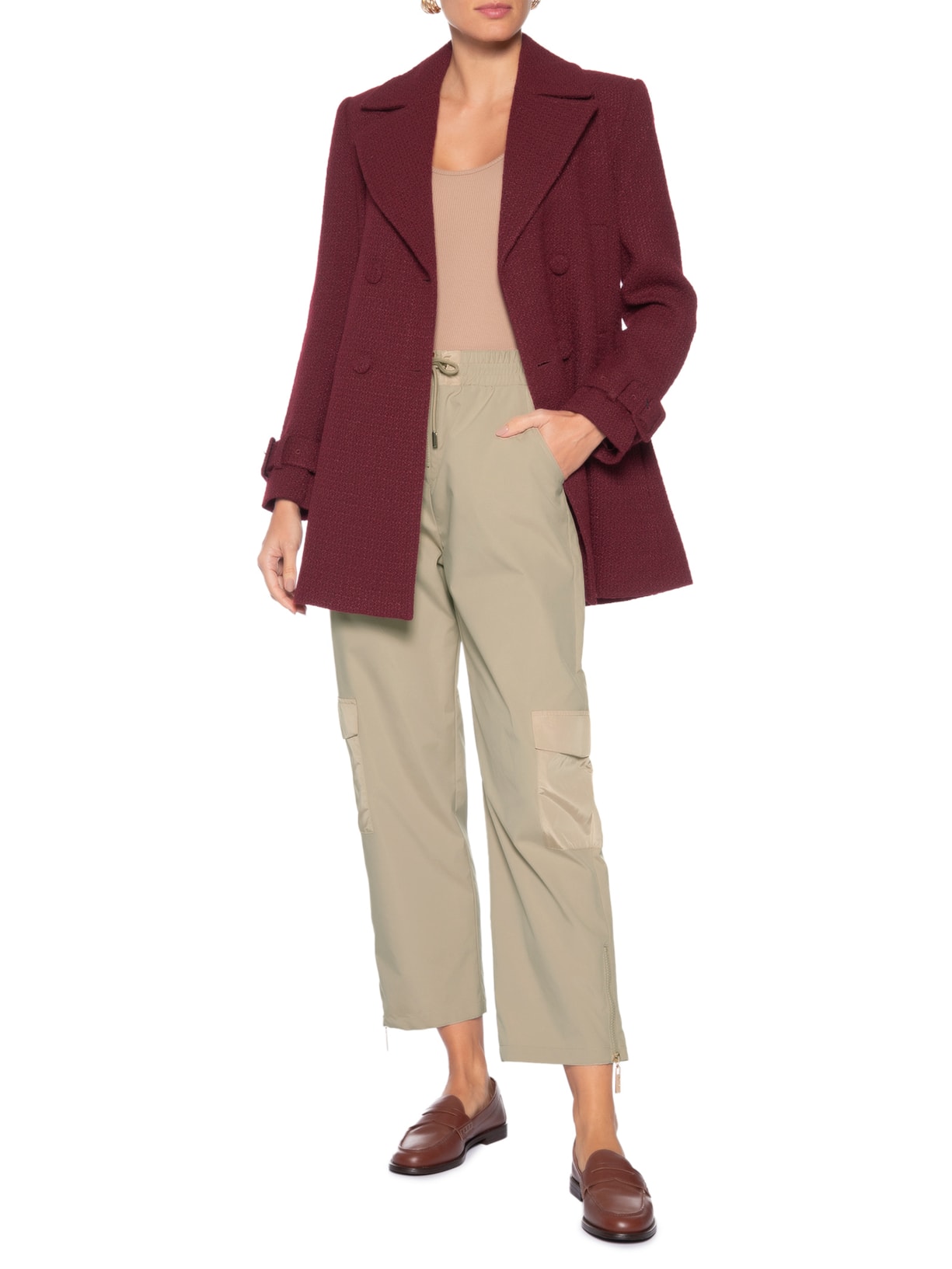 Casaco Feminino Danny Vermelho Le Lis