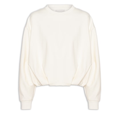 Casaco Feminino De Moletom Balone - Branco