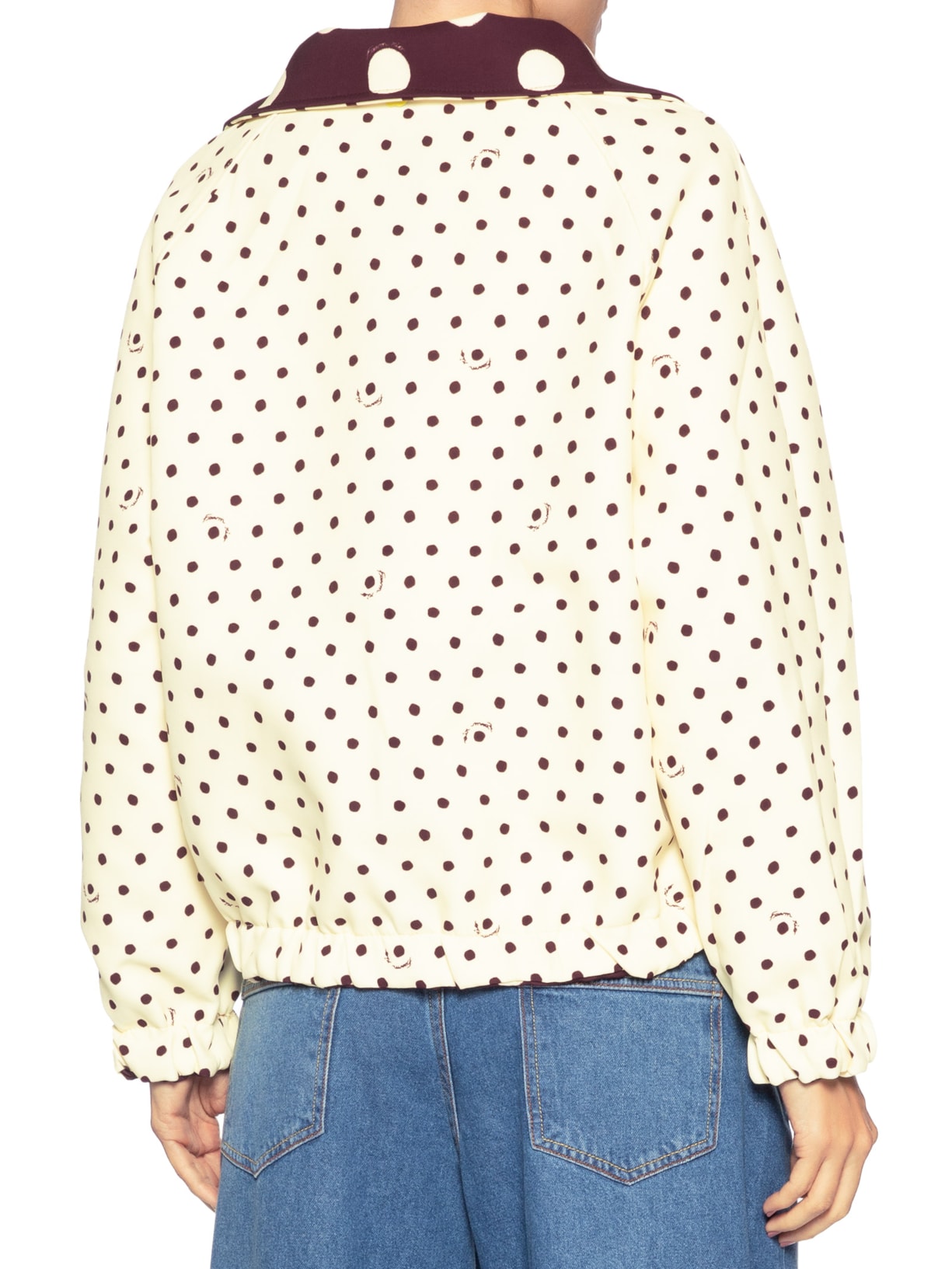 Casaco Feminino Double Petit Poa Marrom Farm